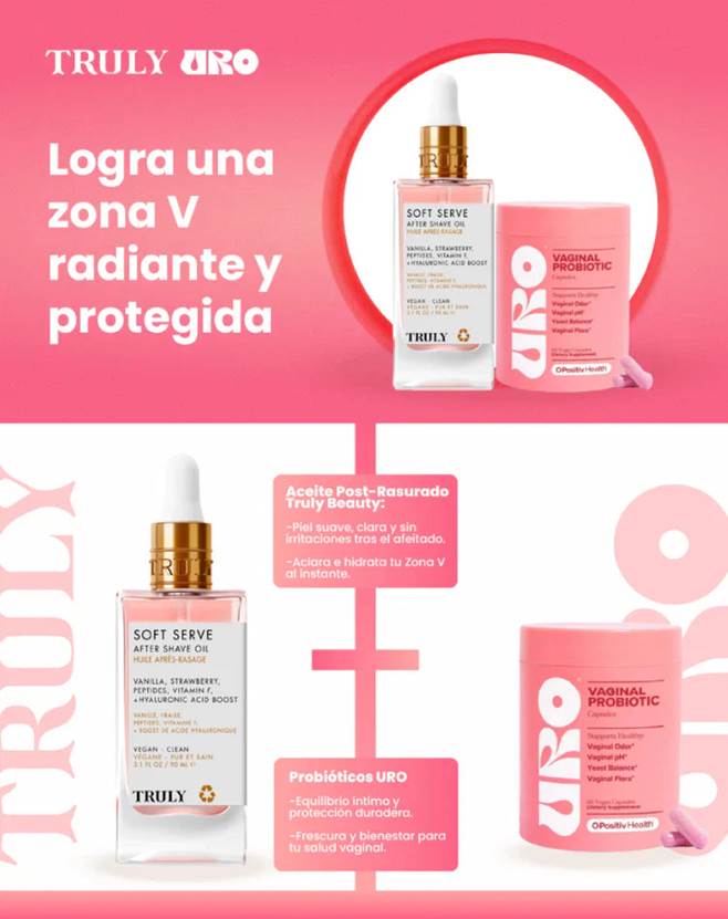 TRULY + URO PREMIUM – Combo de bienestar íntimo + belleza corporal