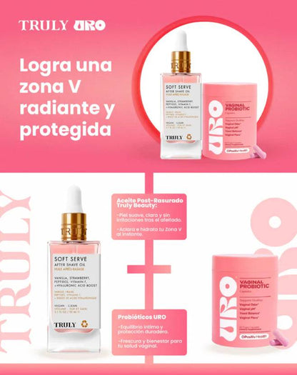 TRULY + URO PREMIUM – Combo de bienestar íntimo + belleza corporal